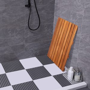 Tappetino da bagno in bambù <span class=keywords><strong>per</strong></span> bagno da <span class=keywords><strong>doccia</strong></span> pieghevole <span class=keywords><strong>per</strong></span> interni esterni tappetino da bagno in bambù <span class=keywords><strong>tappeti</strong></span> <span class=keywords><strong>antiscivolo</strong></span> <span class=keywords><strong>per</strong></span> vaschette da bagno - Product Image 6