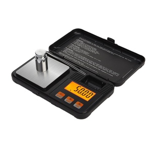 HY-PT <span class=keywords><strong>0.001g</strong></span> précision milligramme échelle balance de poche professionnelle diamant échelle 50g <span class=keywords><strong>0.001g</strong></span> - Product Image 1