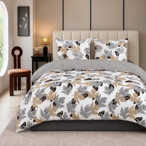 Juego de Ropa de Cama de Lujo con Estampado de Arce, Envío Directo desde la UE, Algodón, 160x200 200x220cm, Almacén en Polonia - Product Image 6