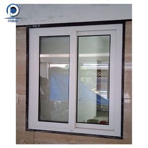 Fenêtres à battants en PVC au design moderne et élégant, étanches et insonorisées, pour la rénovation des bureaux et des chambres. - Product Image 2