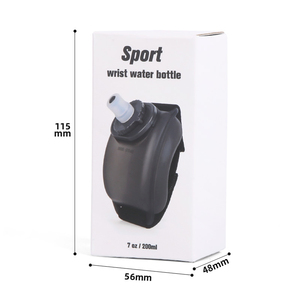 Botella de Silicona Plegable de 200 ml para Deportes, con Cuerda, Libre de BPA, Ecológica, para Ciclismo, Venta al Por Mayor, Personalizable - Product Image 6