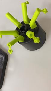 Dispensador de licor portátil a1, dispensador de 6 licor, suporte de vidro de tiro, utensílio de cozinha, divisor para vinho, festa, jogo de bebidas, acessório, dispensador de vidro - Product Image 5