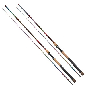 Obneobsession — <span class=keywords><strong>canne</strong></span> à pêche Baitcasting avec tête de serpent, accessoire avec <span class=keywords><strong>anneaux</strong></span> de guidage Fuji très puissants de 2.10m et 2.35m - Product Image 2