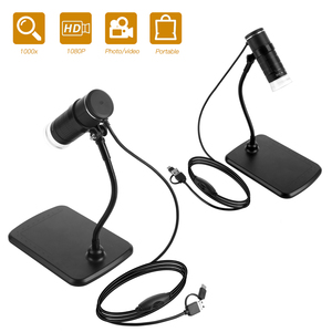 Microscopio <span class=keywords><strong>Digital</strong></span> USB con soporte, brazo ajustable con Base de Metal para inspección de componentes de placa PCB - Product Image 6