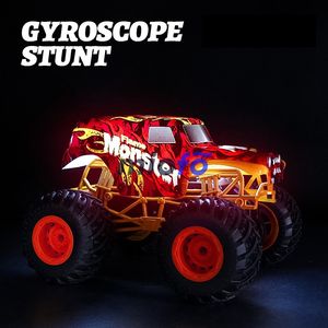2,4 GHz Control remoto giroscopio Stunt Car regalo nuevo soporte Drive Rc camión 360 rotación vehículos con luz eléctrica RC coches - Product Image 4