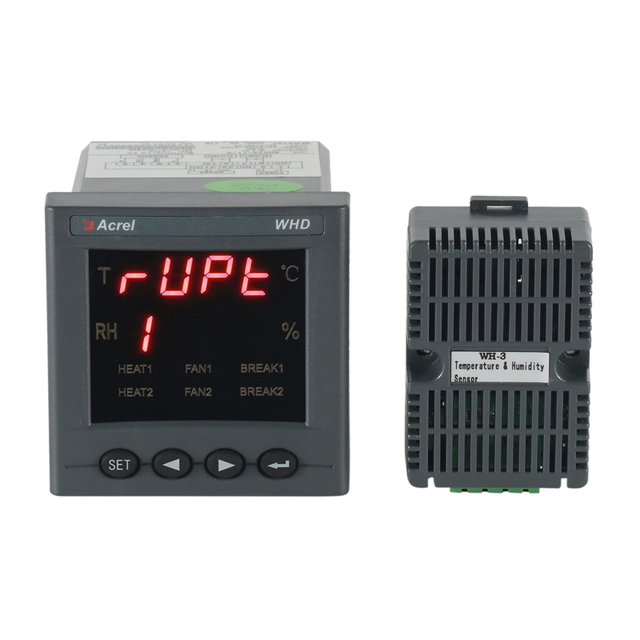 Acrel One Channel Temperature and Humidity Controller WHD72-11 RS485 Modbus-RTU Plastic OEM for Switch Cabinet Industrial