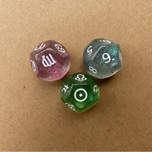 ลูกเต๋าหลายหน้า12ด้านโหราศาสตร์บอร์ดเกมไพ่ทาโรต์ลูกเต๋าทำนายกลุ่มดาว - Product Image 4