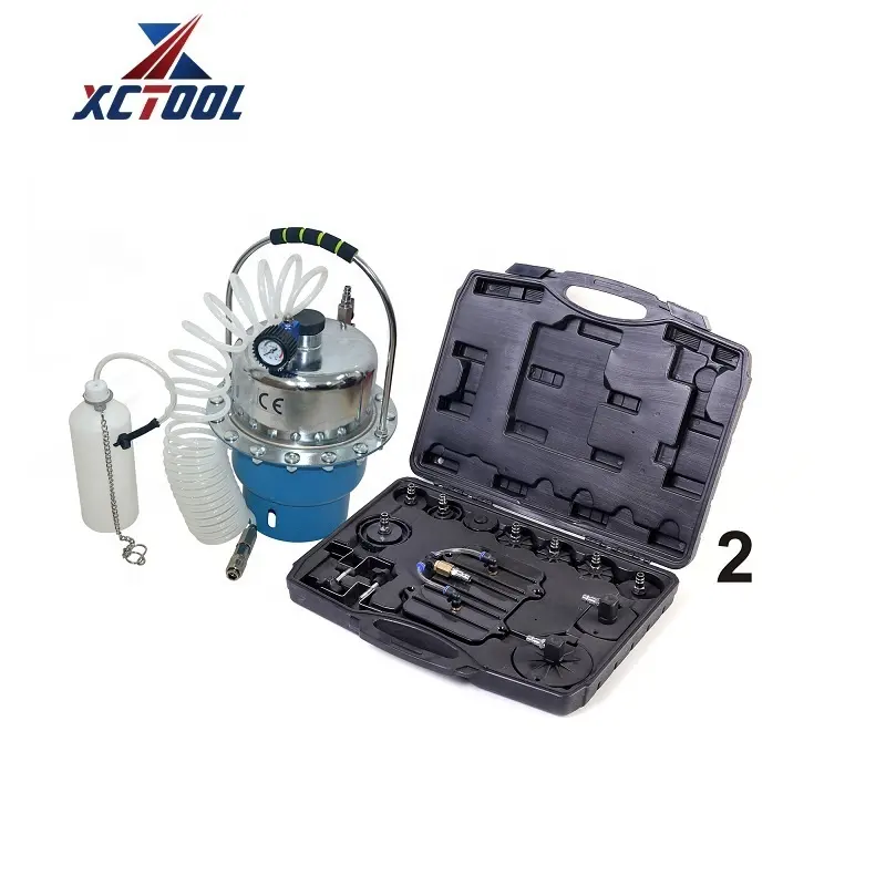 XCTOOL-purgador de líquido de frenos para coche, juego de herramientas de purga de frenos, presión de aire, Universal, XC3692