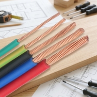 Cable de Tierra de Cobre Sólido con Aislamiento de PVC BV 450/750V, Protección Contra Sobretensiones, Varilla de Tierra, Conexión Equipotencial Eléctrica