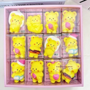 24 Pièces Pendentifs à Presser Animaux Joyeux de la Ville, Jouet Anti-Stress pour Enfants, Unisexe, Vente en Gros Transfrontalière - Product Image 6