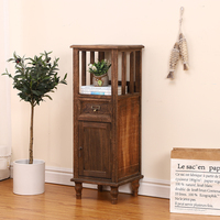Meuble de rangement multifonctionnel et personnalisable en bois massif de haute qualité, design moderne, écologique, gain de place, pour salon et chambre d'hôtel