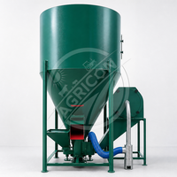 Nouvelle machine à mélanger et broyer les aliments 500 kg/h, multifonctionnelle, haute précision, moteur en cuivre pur, acier au carbone durable, pour volailles et bétail