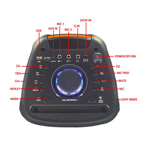 Altavoz <span class=keywords><strong>Bafle</strong></span> de 8 Pulgadas, Potente Altavoz para el Hogar, Karaoke, Altavoz Recargable - Product Image 5