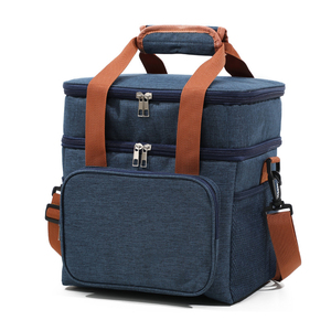 Double Layers Lunch Bag Ice <b>Box</b> <b>Cooler</b> for Women <b>Large</b> Capacity Women Tote for Adults Leakproof Thermal Lunch Bags - Product Image 5