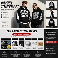 Sweat à Capuche Homme Personnalisé 420 g/m² Coton Graphique Épais Streetwear Détruit avec Appliqués, Broderies, Patchwork et Logo Imprimé, Coupe Oversize