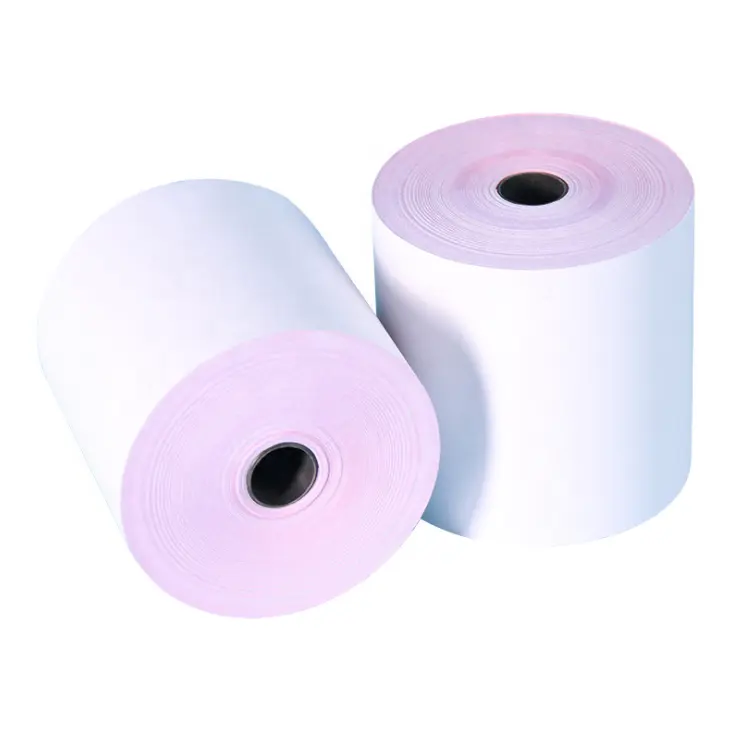 High Quality Carbon Paper Rolls With Carbonless NCR ATM Paper For Rent Receipt