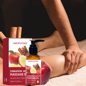น้ำมันหอมระเหยออร์แกนิคกลิ่นอบเชยแอปเปิ้ล 100 มล. น้ำมันนวดบำรุงผิวอย่างล้ำลึก ช่วยให้ผิวกระจ่างใส ลดเลือนจุดด่างดำ บำรุงผิวกาย - Product Image 2