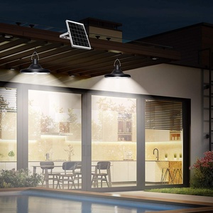 112 <b>LED</b> Solar Chandelier Solar Pendant <b>Lights</b> Super Bright Solar <b>Lights</b> Outdoor Hanging <b>Ceiling</b> Lamp - Product Image 2