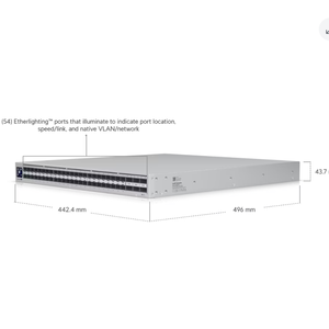 สวิตช์จัดการแบบ Layer 3 สำหรับองค์กร 24 พอร์ต 10/100/1000Mbps ความจุ 104 Gbps - Product Image 2
