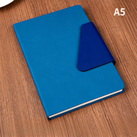 Carnet A5 en cuir PU avec logo personnalisé, fermeture magnétique, épais, gravé, portable, pour bureau, journal, coffret cadeau, vente en gros