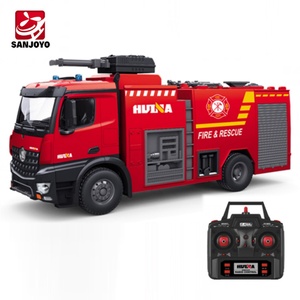 HUINA 1562 1:14 <b>Remote</b> <b>Control</b> RC Fire Engine <b>Truck</b> with Water Spray for Kids - Product Image 1