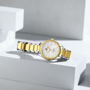 NAVIFORCE 9276 Montre à quartz décontractée avec calendrier lumineux pour homme, montre-bracelet en acier inoxydable étanche, Relogio Masculino - Product Image 3