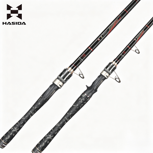 Canne à pêche HASIDA Assassin II Ultra-légère M F Action, manche droit/lancer, pour Black Bass, universelle, multi-environnements, pour leurres - Product Image 1