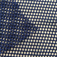 Tissu maillé extensible en polyester 118GSM pour sac à linge