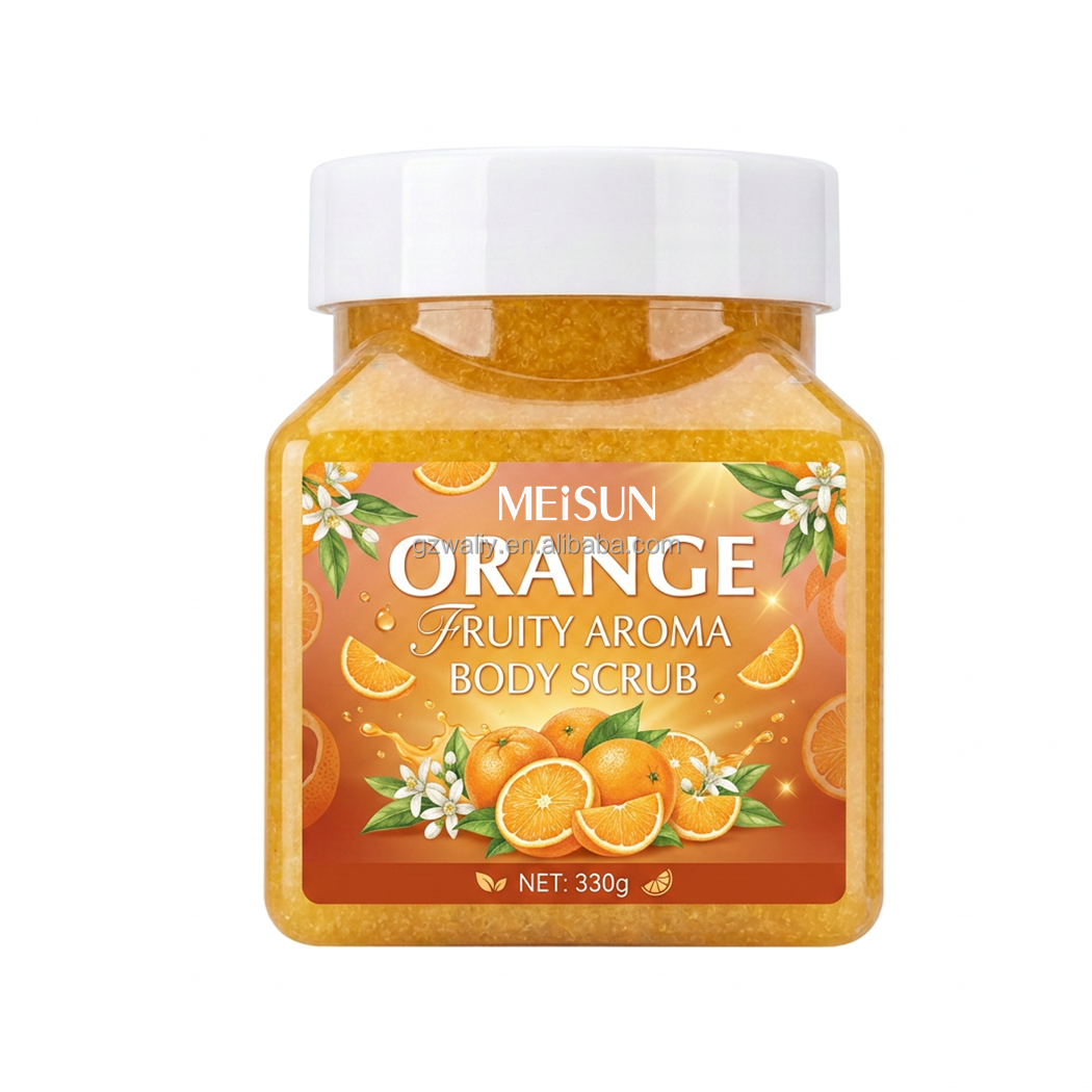 Gommage corporel à l'orange