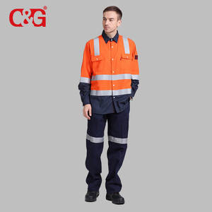 الصناعية الألغام سلامة الأراميد مقاوم للحريق الملابس - Product Image 4