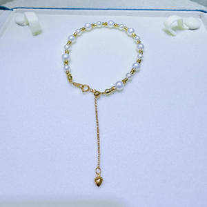 Zhuji Natural <b>Freshwater</b> <b>Pearl</b> <b>Bracelet</b> Versatile Sparkling 4-6mm Almost Flawless <b>Freshwater</b> <b>Pearl</b> Fashion Layered Necklaces - Product Image 4