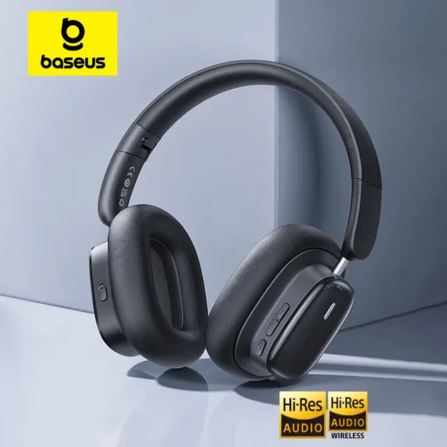 Baseus Bowie H1i Wireless Headphone  5.3 38db ANC Noise Cancellation Hi-Res 3D Spatial Audio Over the Ear Headsets 100H