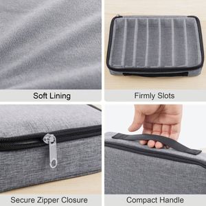 Custom Polyester Adjustable Slots <b>for</b> Multiple <b>Glasses</b> Travel Sunglasses Organizer <b>Case</b> - Product Image 5