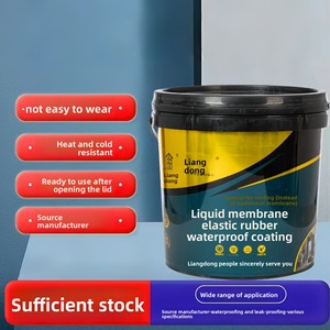 Polyurethane Roof & Exterior <b>Wall</b> <b>Waterproofing</b> Coating for Single-story House Cracks-Elastic Leak Repair & Sealing - Product Image 3