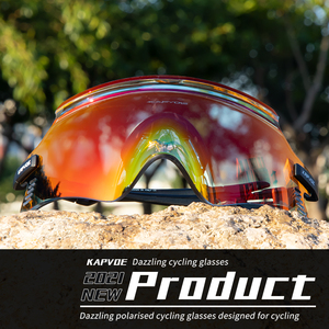 KAPVOE <strong>EAGLE</strong> Sharp Sports <strong>Sunglasses</strong>, Photochromic Revo Blue Red Day and Night Vision Googles - Product Image 2