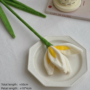 Nouvelle fleur artificielle créative en peluche <span class=keywords><strong>Iris</strong></span> <span class=keywords><strong>Tectorum</strong></span>, décoration d'intérieur, accessoires pour bouquets de fleuriste DIY, jouets cadeaux, vente en gros - Product Image 6
