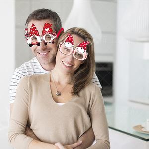 Kit de Decoración para Fiesta de San Valentín con Gafas de Papel con Forma de Corazón para Bodas, Aniversarios, Accesorios para Cabina de Fotos, Suministros para Celebraciones - Product Image 3