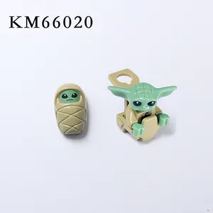 Personnages Star Wars, blocs de construction, jouets pour enfants, Collection impériale Darth Vader bébé Yoda du mandalorien, 8 pièces, KM66020