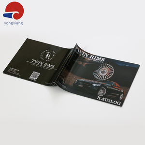 Catalogue horizontal Impression de produits Reliure parfaite Papier couché Impression de catalogue de magazines automobiles professionnels personnalisés - Product Image 5
