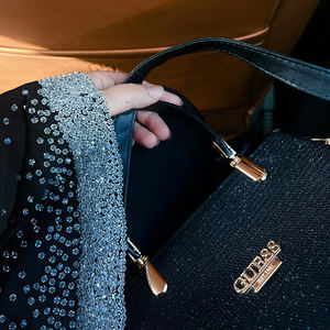 2025 vendita calda stile due pezzi musulmano donna abito <span class=keywords><strong>Abaya</strong></span> all'ingrosso cristallo diamante <span class=keywords><strong>Abaya</strong></span> musulmano <span class=keywords><strong>nero</strong></span> <span class=keywords><strong>Abaya</strong></span> con diamante - Product Image 4