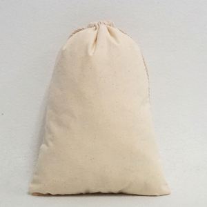 Blank Cotton <b>Drawstring</b> <b>Bags</b> with Customized Logo Size Color Blank Beach <b>Bag</b> Customized Desgin Accepted Cotton Reusable Letter - Product Image 4