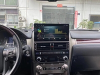 شاشة رأسية 12.5 بوصة بنظام أندرويد 12 لسيارة لكزس GX400 GX460 موديلات 2010-2023، مشغل وسائط متعددة للسيارة بنظام DVD وملاحة GPS ووحدة ستريو راديو