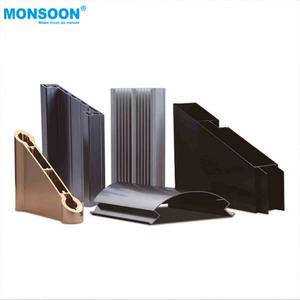Monsoon Modern <b>Soundproof</b> Custom Aluminum Profile with OEM and Precision Machining for Window Corner Cabinet Building <b>Material</b> - Product Image 2