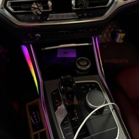 11 couleurs pour BMW Série 2/3/4 G20 G21 G42 G36, nouvelle lumière centrale en cristal, éclairage intérieur de voiture