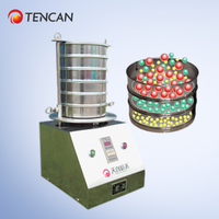 Máquina agitadora de tamiz de análisis de laboratorio profesional TENCAN para pruebas de procesamiento de minerales químicos del suelo
