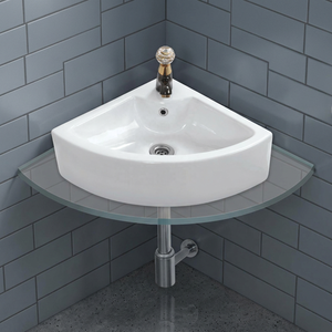 Cheap Price Stone Modern Hand Basin Counter Top Vanity Units <b>Wall</b> <b>Mount</b> Lavabo Bathroom Wash Basin Sink Ceramic Sanitary Wares - Product Image 5