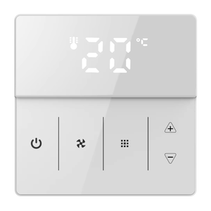 Điều khiển nhiệt độ hệ thống HVAC bằng màn hình cảm ứng thông minh WIFI, quạt gió 3 tốc độ, làm mát & sưởi ấm - Product Image 2