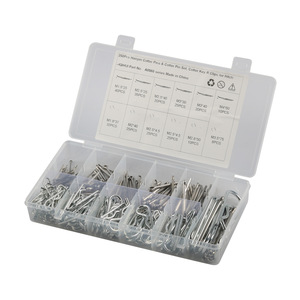 QIHUI Hairpin Cotter <b>Pins</b> Set 250Pcs M1.5 M2.5 M3 M4 Steel Safety <b>Pins</b> For General Use - Product Image 3