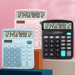 Calculadora de contabilidad financiera de escritorio de 12 dígitos Funcional estándar con <span class=keywords><strong>impuestos</strong></span> Precio al por mayor Hecho de plástico - Product Image 6