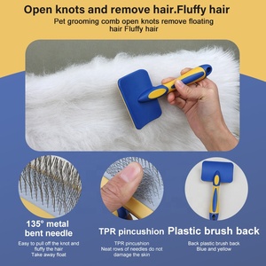 Fabriek Groothandel Draagbare Multifunctionele 8 In 1 Kat Verzorgingsset Tas Hond Huisdierenborstelset - Product Image 4